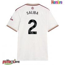Camiseta Arsenal William Saliba #2 Tercera Equipación 2025-26 manga corta